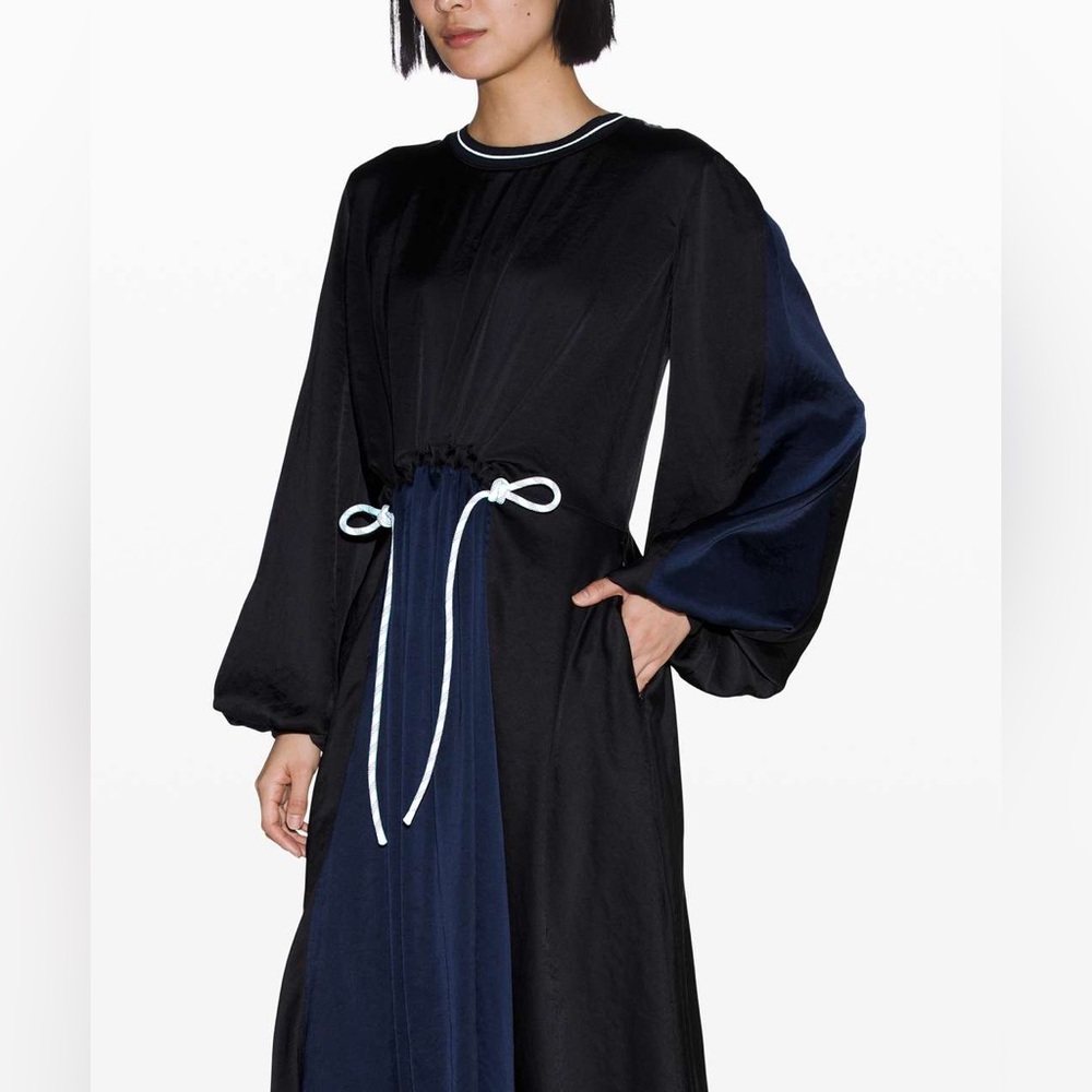 Lululemon•RARE Face Forward Dress *lululemon x Roksanda•Black True Navy•BNWT• 4 - Picture 2 of 16